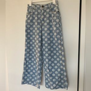 Wrangler x Billabong wide leg jeans